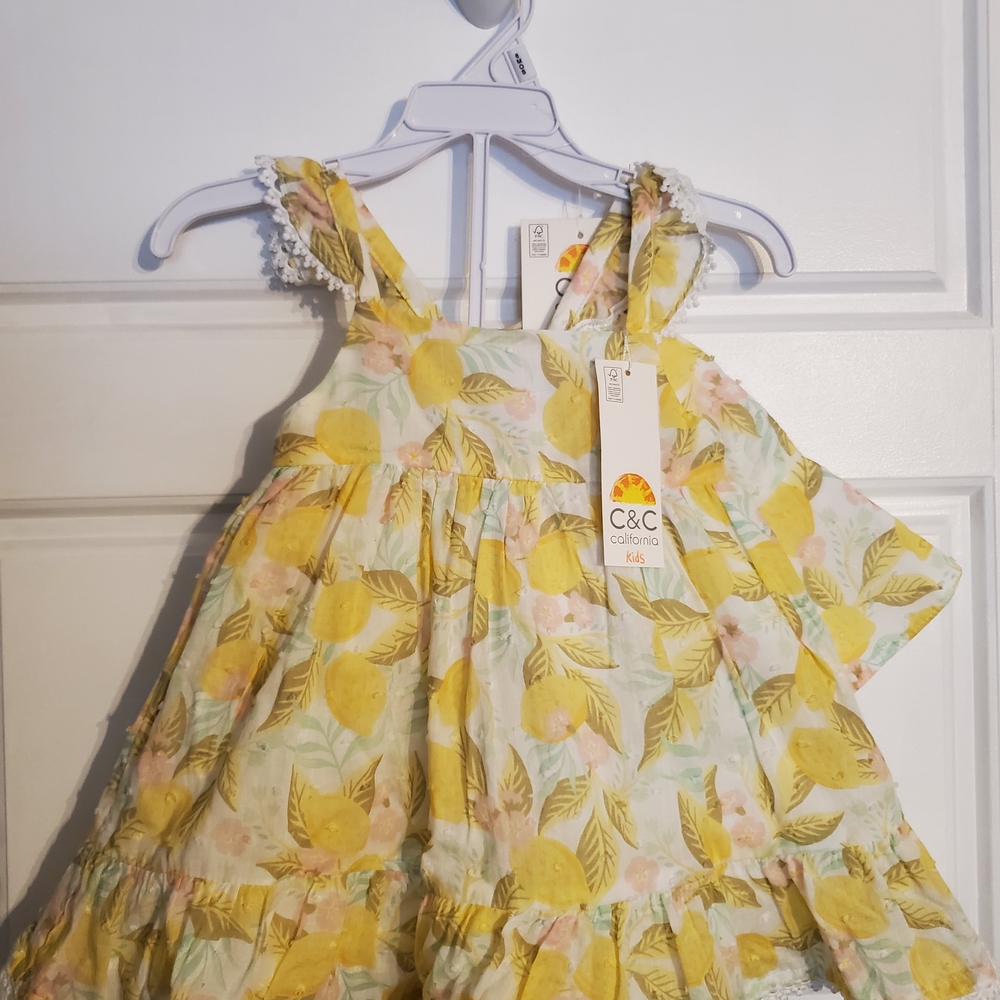 C&C California Kids Citrus Delight Dress